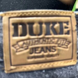 Duke authentic black jeans size 42 long in GUC